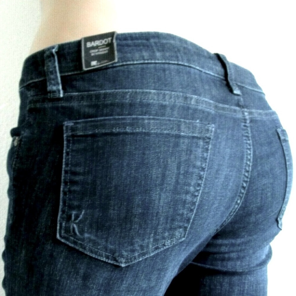 KUT from the KLOTH Jeans Women BARDOT Crop Skinny Boyfriend Size 12 NWT